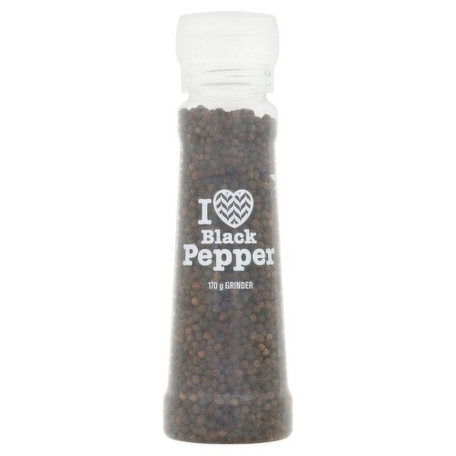 I Love Black Pepper Grinder 170g