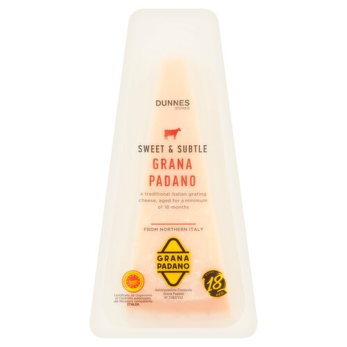 Dunnes Stores Sweet & Subtle Grana Padano 180g