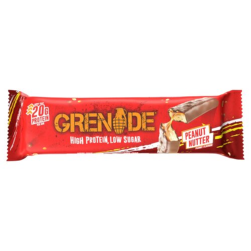 Grenade Protein Bar Peanut Nutter Peanut Flavour 60g