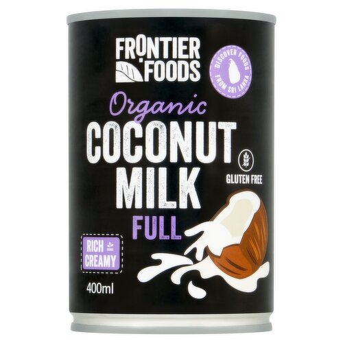 Frontier Foods Full Organic Coconut Milk 400ml