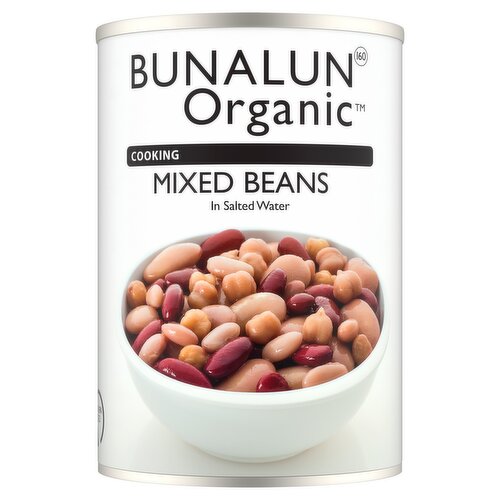 Bunalun Organic Mixed Beans in Salted Water 400g