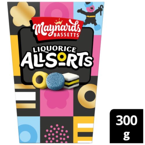 Bassetts Liquorice Allsorts Candy 300g