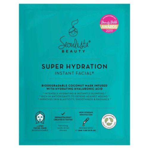 Seoulista Beauty Super Hydration Instant Facial