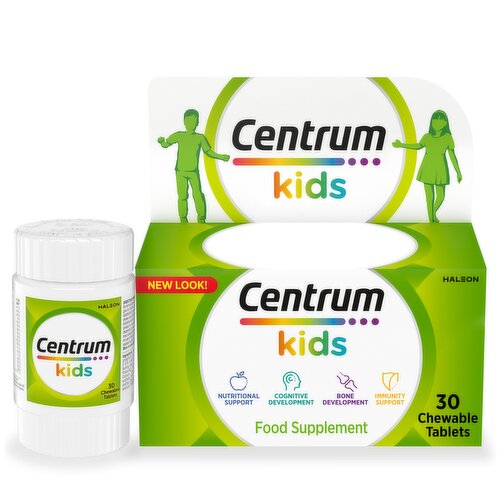 Centrum Kids Multivitamins & Minerals Tablets, 30s