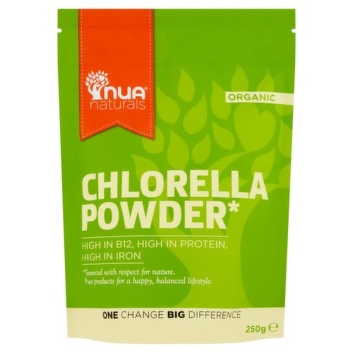 Nua Naturals Organic Chlorella Powder 250g
