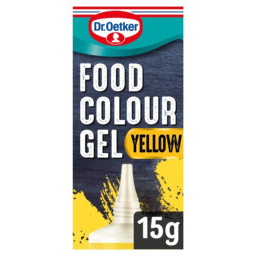Dr.Oetker Yellow Food Colour Gel 15g
