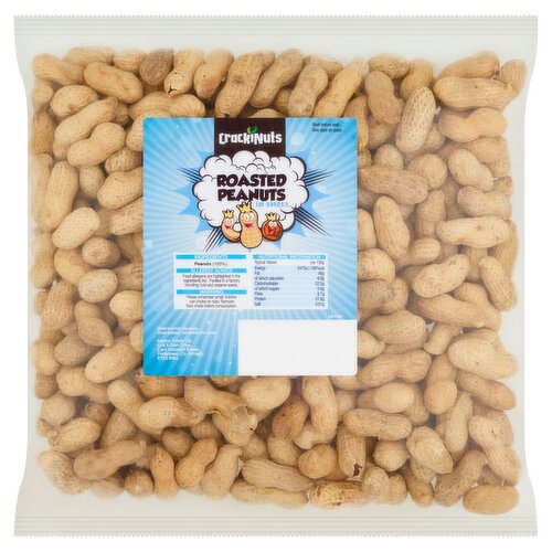 Crackinuts Roasted Peanuts in shell