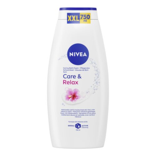 NIVEA Care & Relax Caring Bath Foam 750ml
