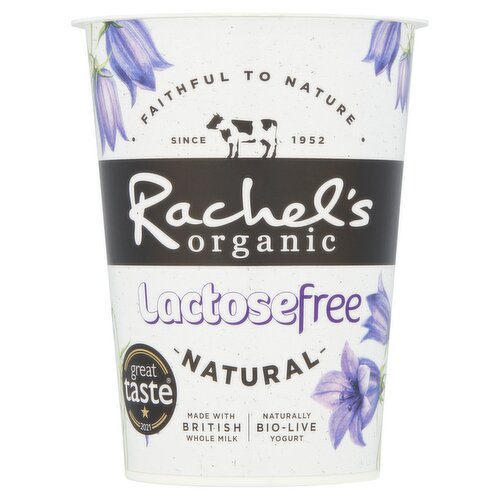 Rachel's Organic Lactosefree Naturally Bio-Live Yogurt 450g