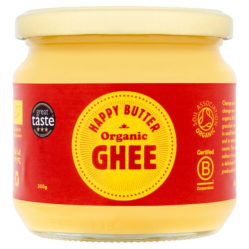 Happy Butter Organic Ghee 300g