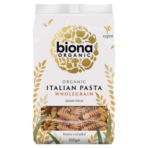 Biona Organic Italian Pasta Wholegrain 500g