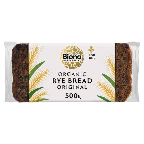 Biona Organic Original Rye Bread Sourdough 500g