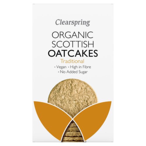 Clearspring Traditional Organic Scottish Oatcakes 200g