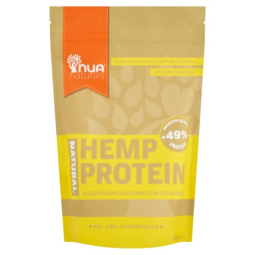 Nua Naturals Natural Hemp Protein 300g