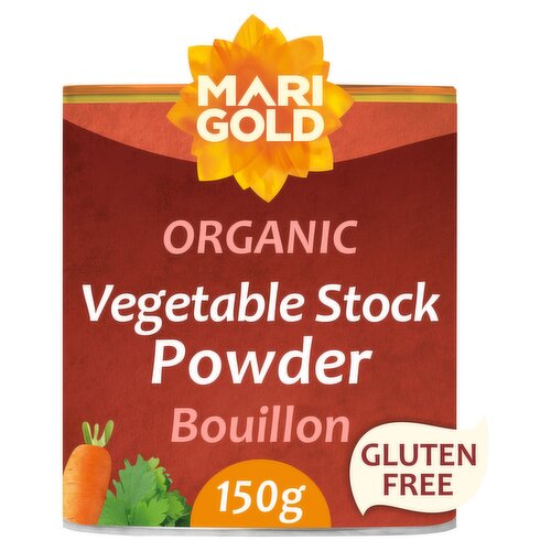 Marigold Health Foods Organic Bouillon Instant Vegetable Stock Powder 150g