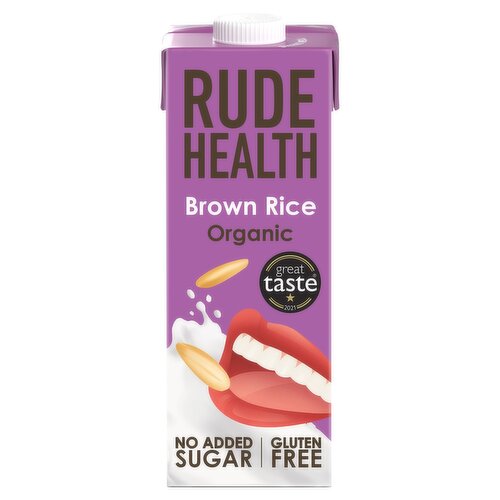 Rude Health Organic Brown Rice Drink 1L