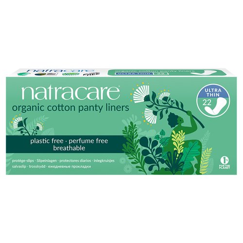 Natracare 22 Organic Cotton Panty Liners Ultra Thin