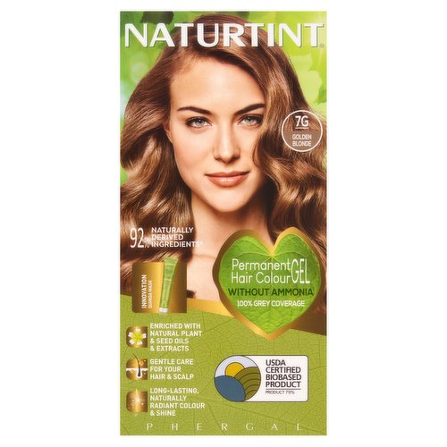 Naturtint Permanent Hair Colour Gel 7G Golden Blonde 170ml