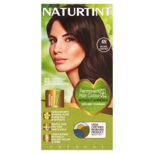 Naturtint Permanent Hair Colour Gel 4N Natural Chestnut 170ml