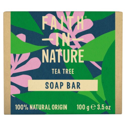 Faith in Nature Tea Tree Soap Bar 100g