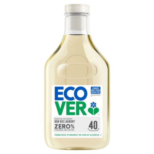 Ecover Sensitive Non Bio Laundry Liquid, Zero 40 Wash 1.43L