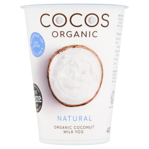 Cocos Organic Natural Coconut Milk Yog 400g