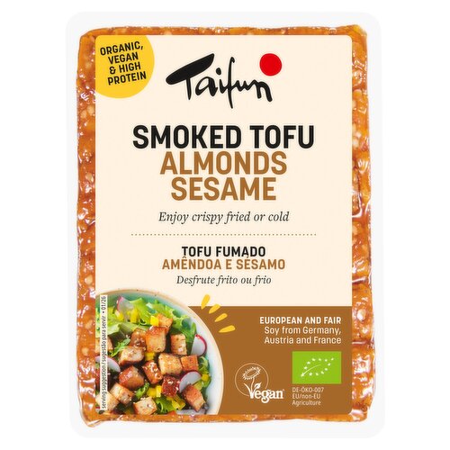 Taifun Smoked Tofu Almonds Sesame 200g