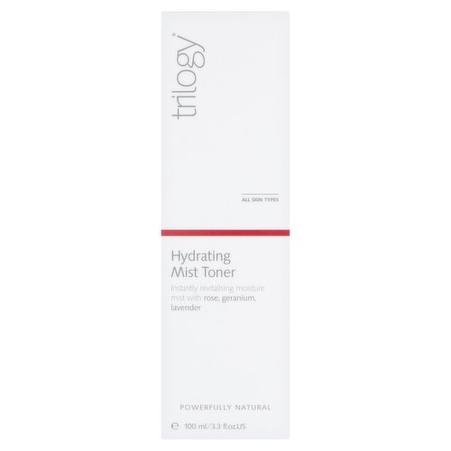 Trilogy Hydrating Mist Toner 100ml