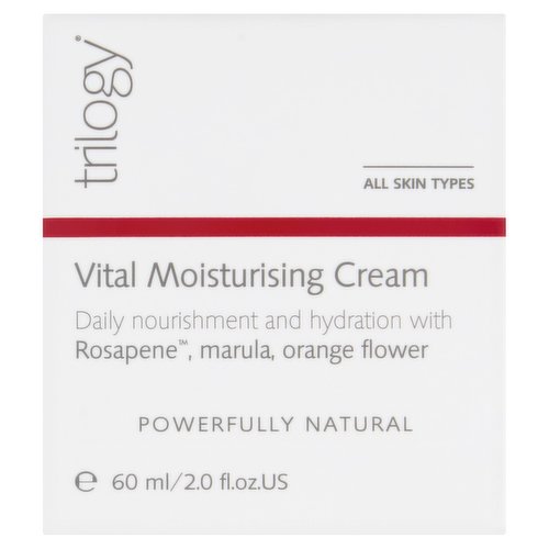 Trilogy Vital Moisturising Cream 60ml