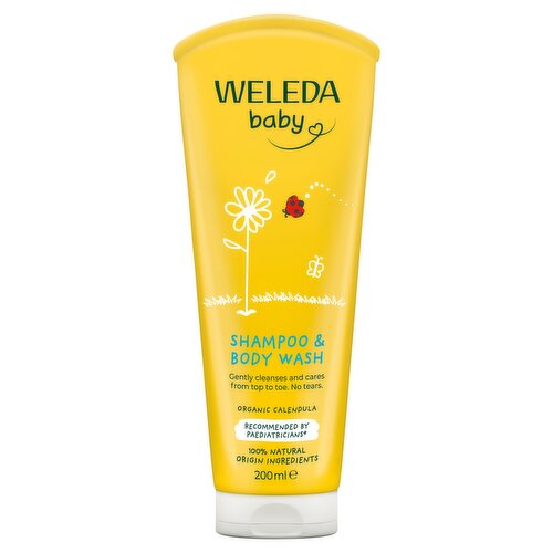 Weleda Shampoo & Body Wash Calendula 200ml