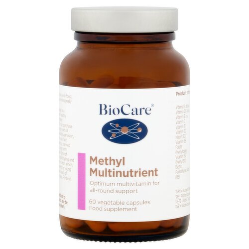 BioCare Methyl Multinutrient 60 Food Supplement Vegetable Capsules
