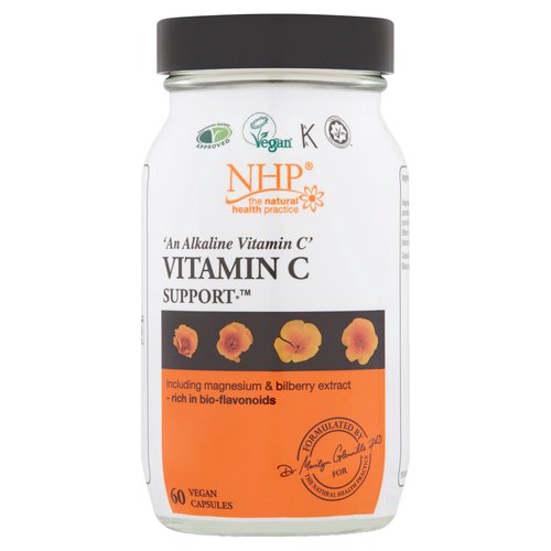 NHP Vitamin C Support 60 Vegan Capsules
