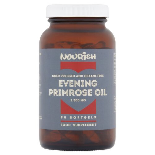 Nourish Evening Primrose Oil 1,300mg 90 Softgels