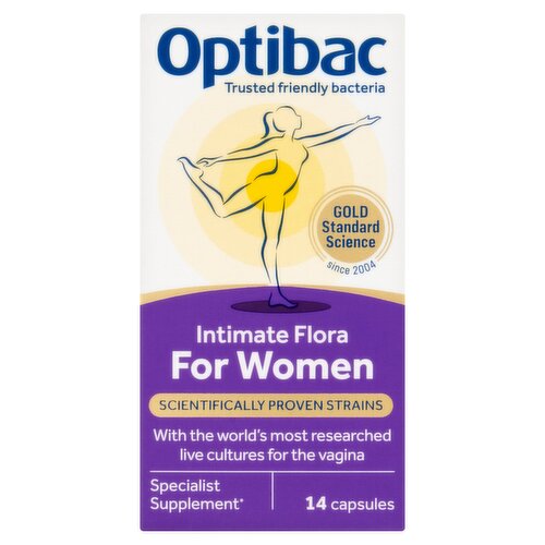 Optibac Intimate Flora for Women 14 Capsules