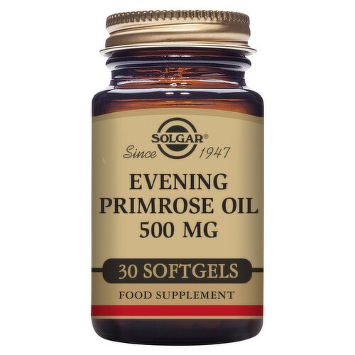 Solgar Evening Primrose Oil 500mg Food Supplement 30 Softgels