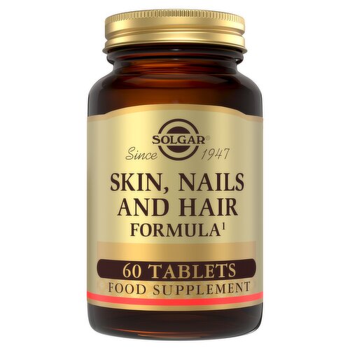 Solgar Skin, Nails and Hair Formula Food Supplement 60 Tablets