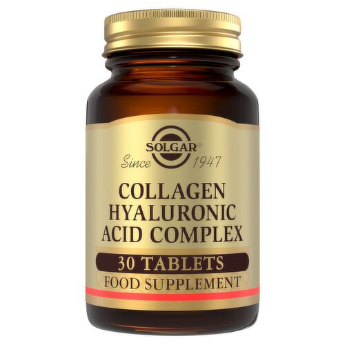 Solgar Collagen Hyaluronic Acid Complex 30 Tablets
