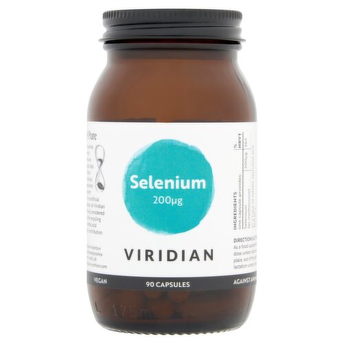 Viridian Selenium 200μg 90 Capsules