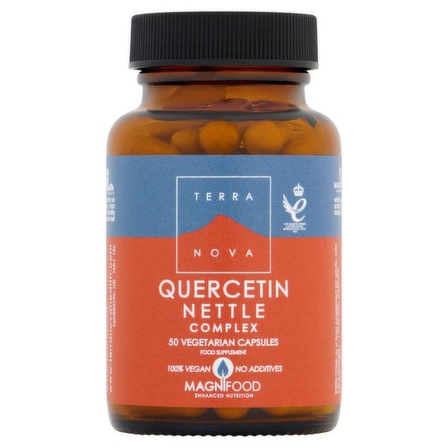 Terra Nova Quercetin Nettle Complex 50 Vegetarian Capsules Food Supplement