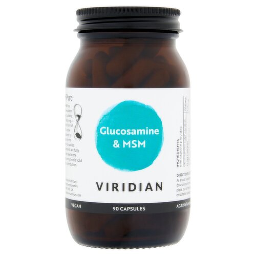 Viridian Glucosamine & MSM 90 Capsules
