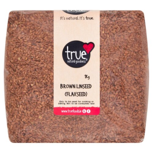 True Natural Goodness Brown Linseed (Flaxseed) 1Kg