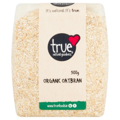 True Organic Oatbran 500g
