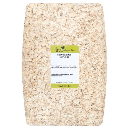 True Natural Goodness Organic Jumbo Oatflakes 1kg