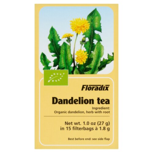 Floradix Dandelion Tea 15 Filterbags 27g