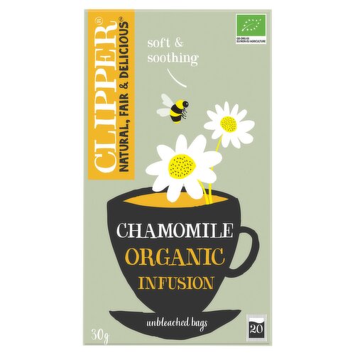 Clipper Organic Chamomile 20 Tea Bags 30g