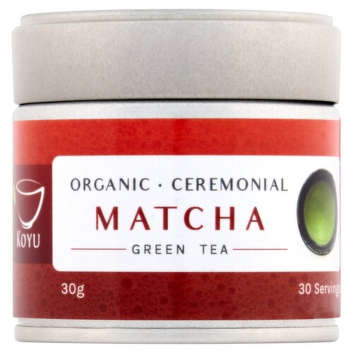 Koyu Matcha Organic Ceremonial Green Tea 30g
