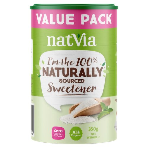 Natvia The 100% Natural Sourced Sweetener 350g