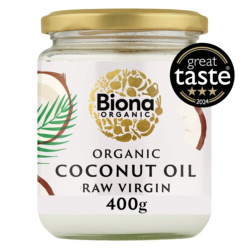 Biona Organic Raw Virgin Coconut Oil 400g