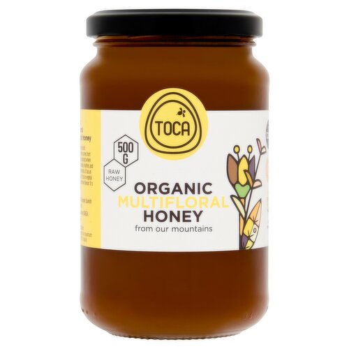 Toca Organic Multifloral Honey 500g