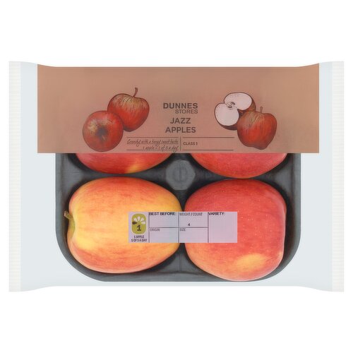 Dunnes Stores Jazz Apples 4pk
